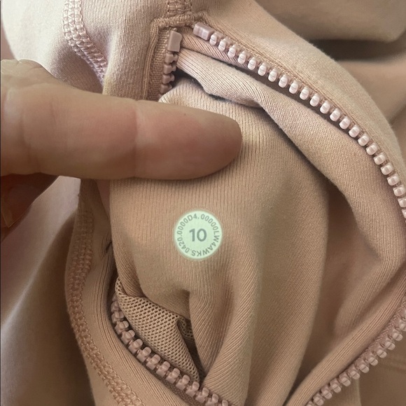 Lululemon Define Full Zip Jacket Pink Quicksand - Picture 6 of 6